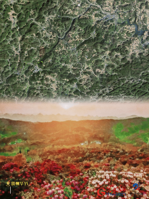 清明游玩賞花圖鑒來了！衛(wèi)星鏡頭帶你先睹為快